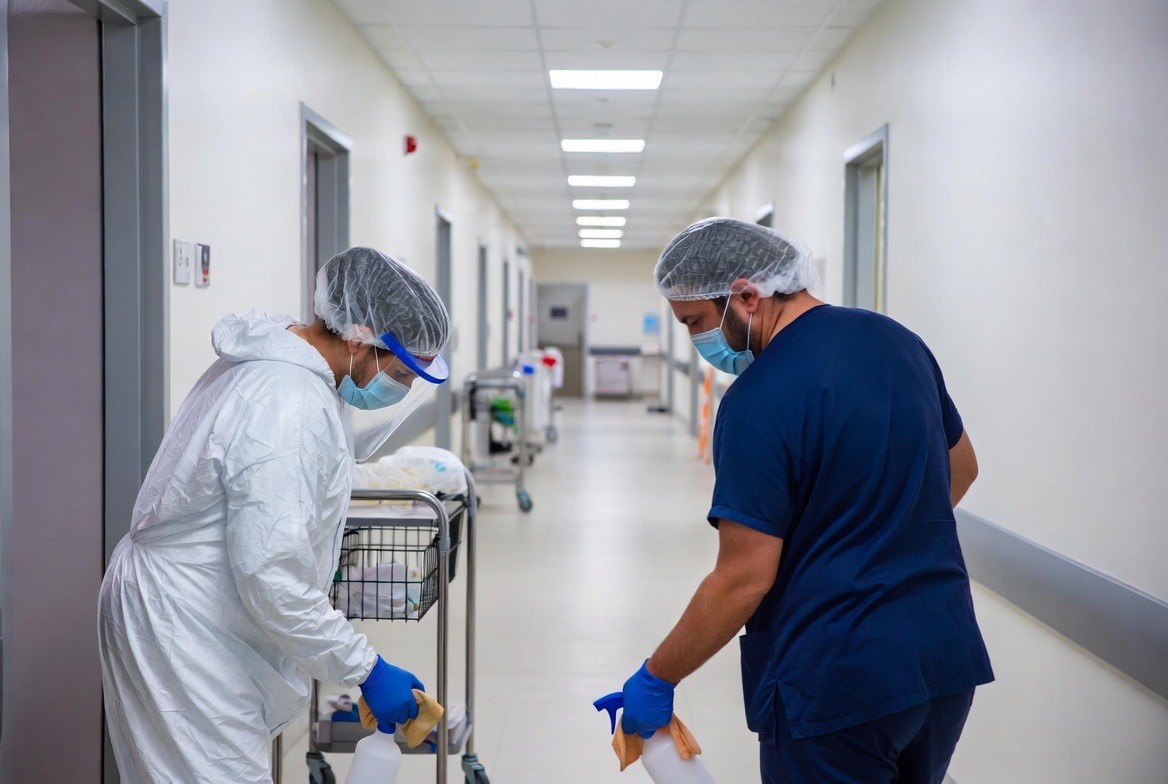 Limpieza hospitalaria